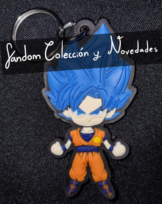llavero Goku Super Saiyan Blue